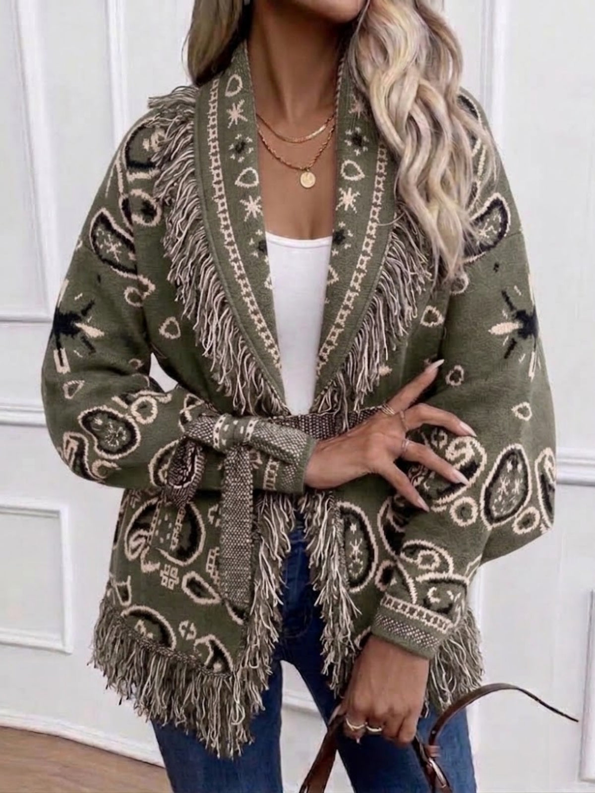 Hailee cardigan - Green