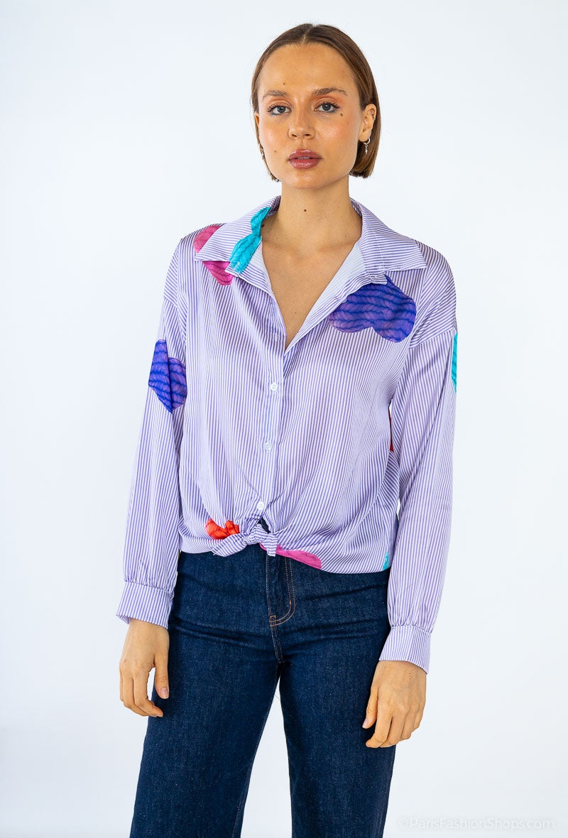 Heidi Shirt - Lilac