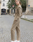 Carlie Jumpsuit leopard