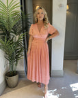 Cyra Dress - Apricot
