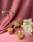 Ruby Gem  Earrings