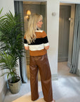 Alethea Coated Pants