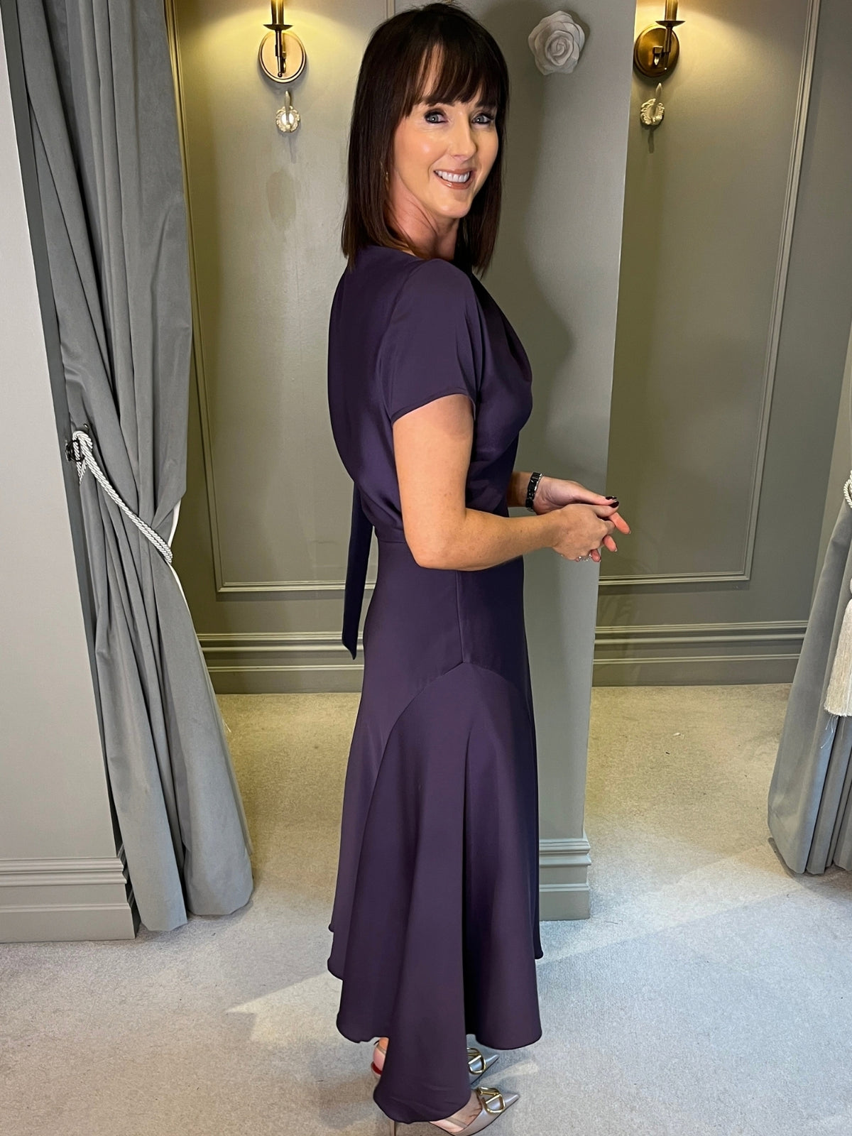 Didi dress - Damson