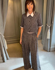 Jerk Wide Trousers - Grey