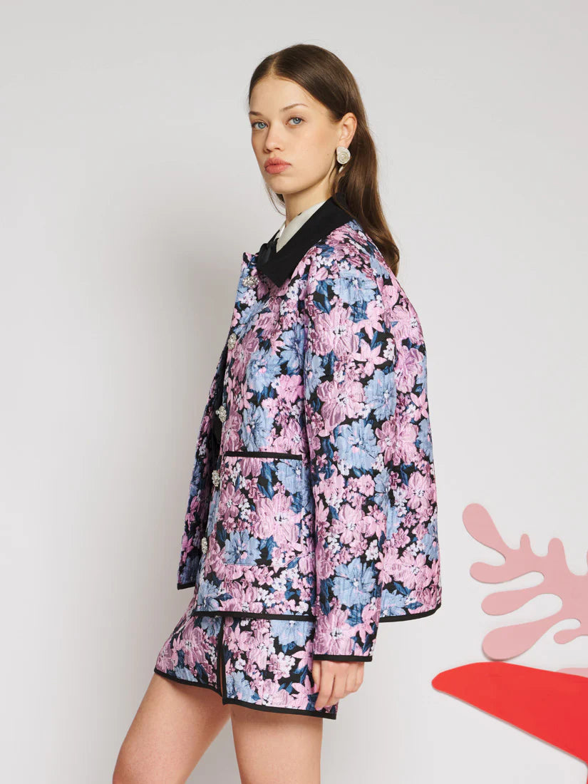 Floral Canvas Jacket