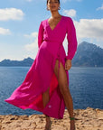 Jagger Maxi Dress - Magenta