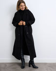Jean Midi Coat - Black