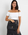 Jorah Crossbody Bag - Black