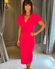 Karolina Dress - Hot Pink
