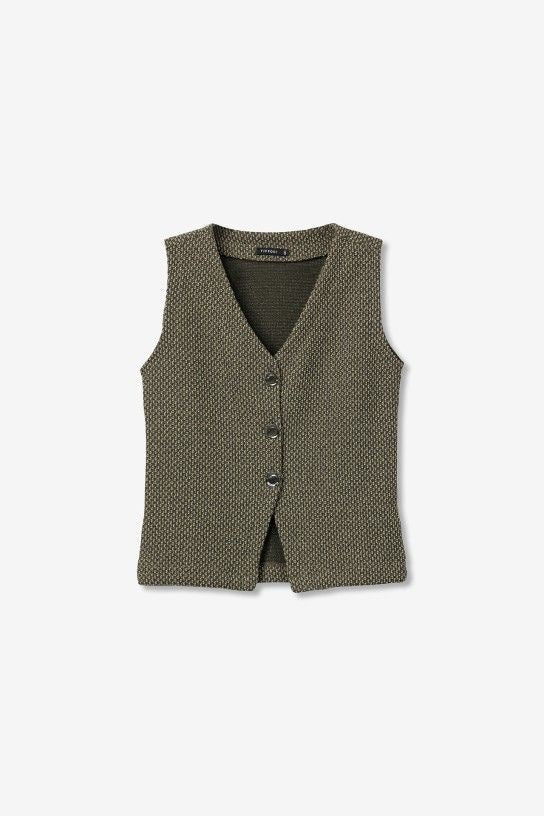 Kendall Waistcoat - Khaki
