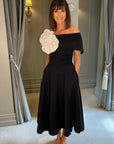 Kyoto Flare Dress - Black