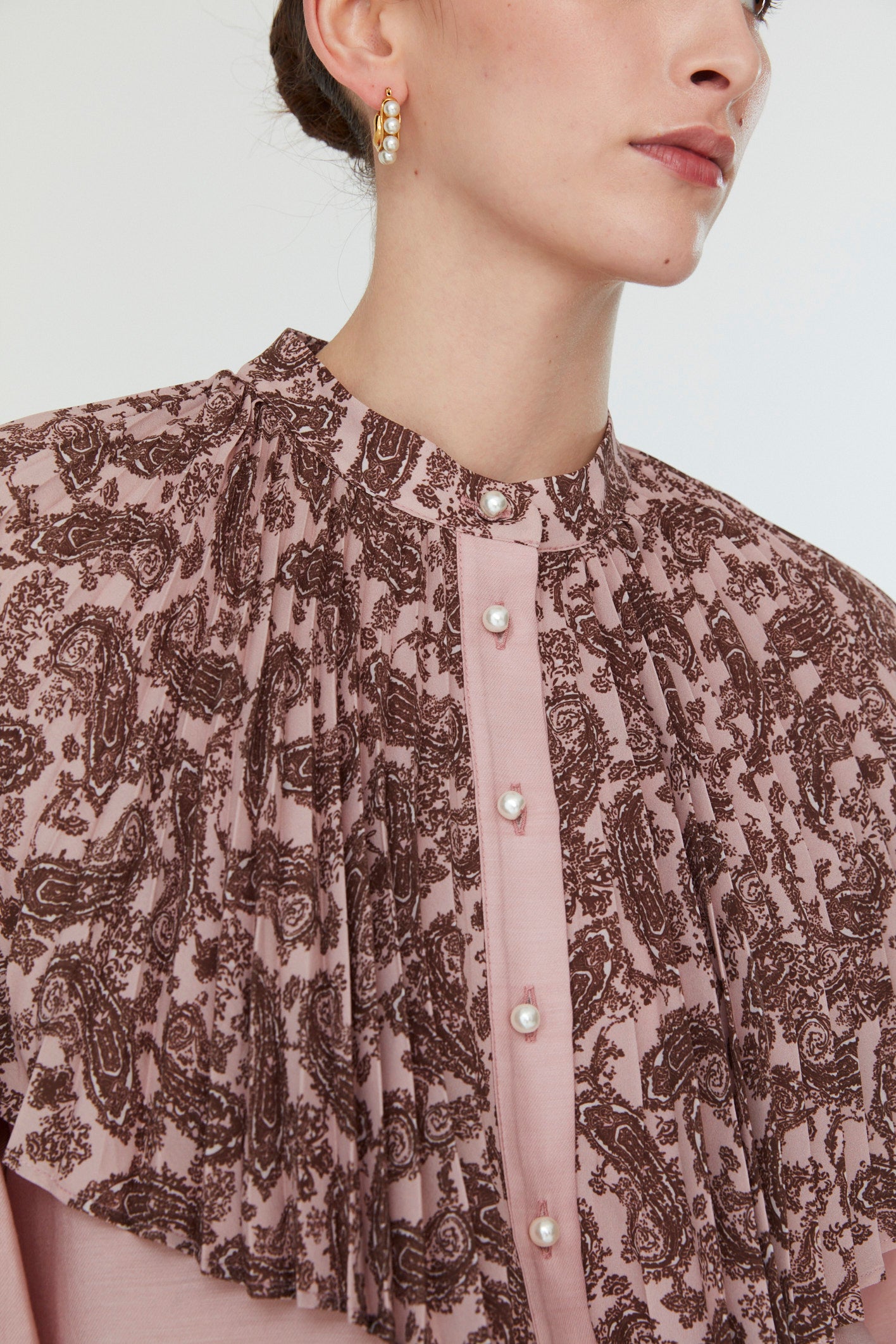 Laura Frill Shirt - Pink