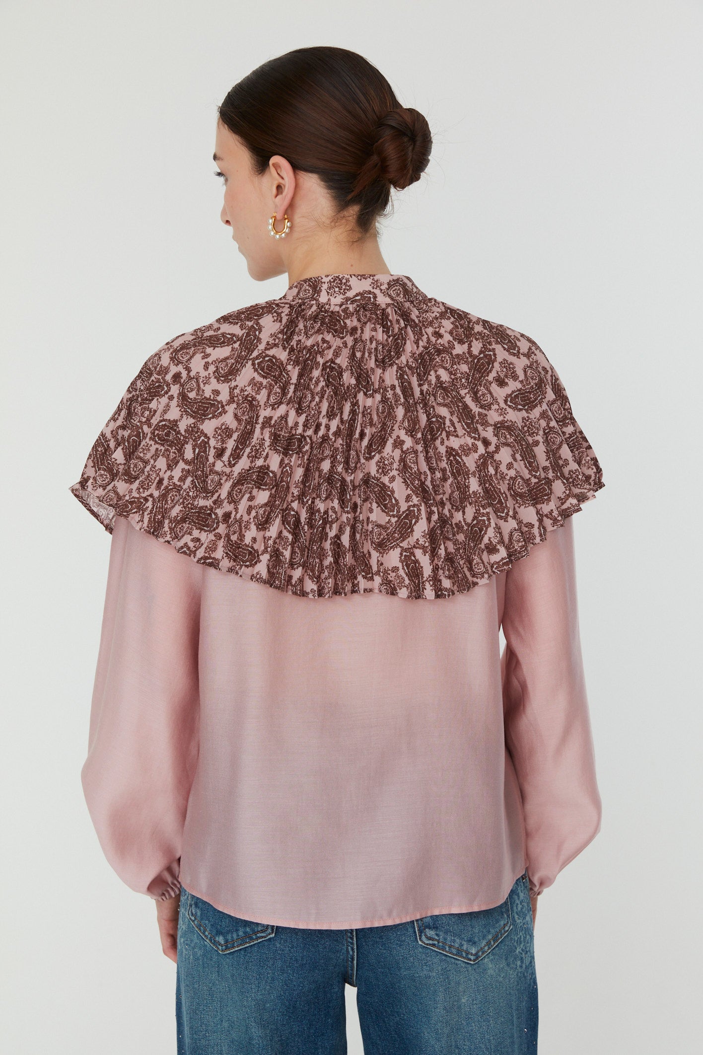 Laura Frill Shirt - Pink