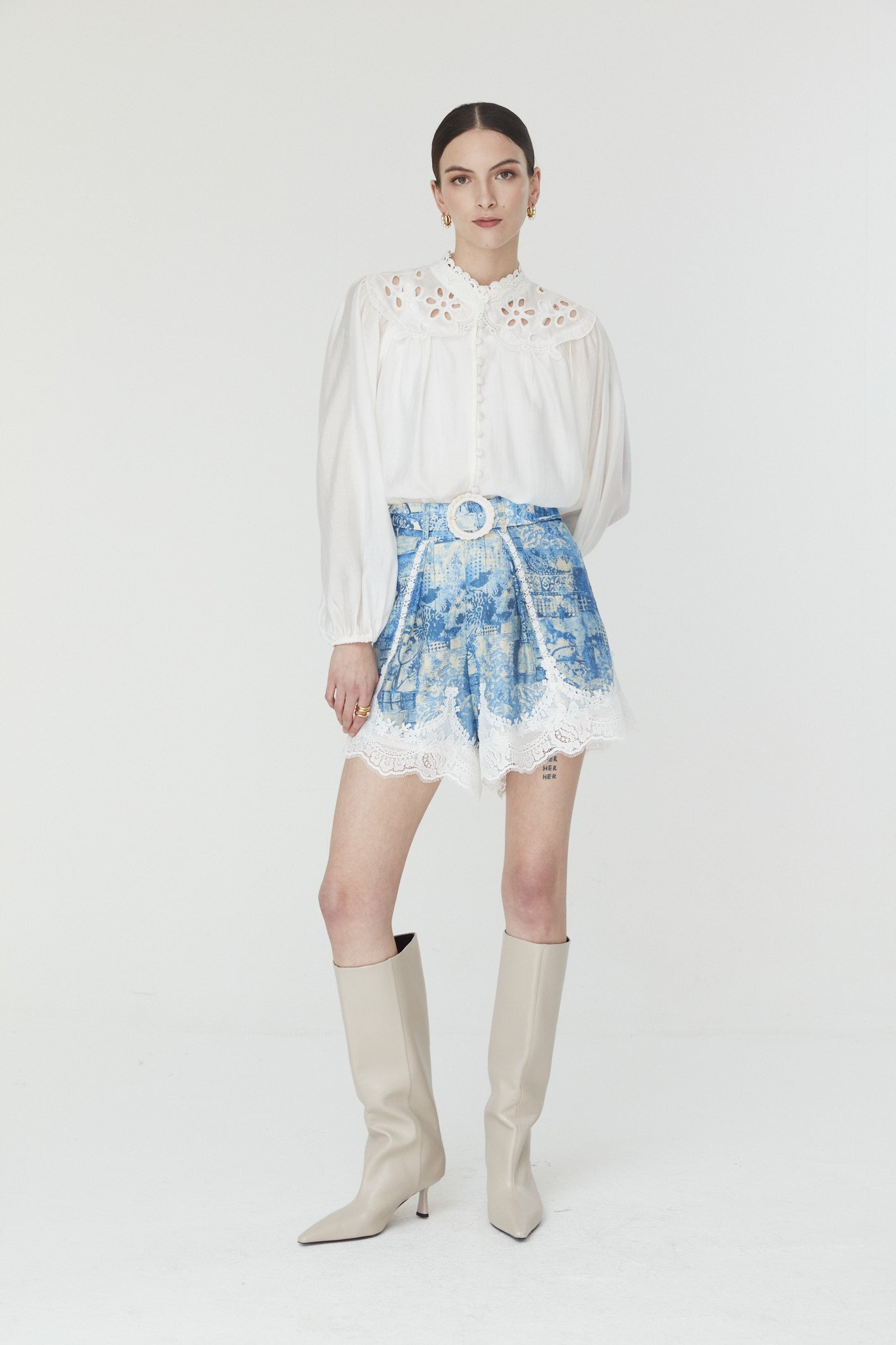 Leia Shirt - White