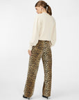 Leonora Leopard Print Denim Jeans