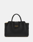 Libera Raised Seam Satchel - Black