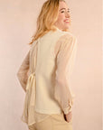 Lilian Sleeveless Sweater - Beige