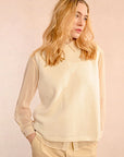 Lilian Sleeveless Sweater - Beige