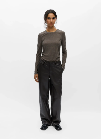 Liva MW Trousers - Brown