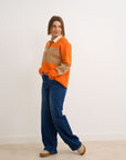 Livvy Wide Leg Jeans - Blue
