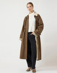 Maloma L/S Coat - Khaki