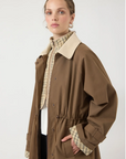 Maloma L/S Coat - Khaki
