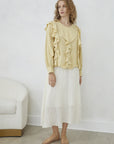 Maroa Skirt - Cream