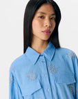 Mika Relaxed Shirt - Blue