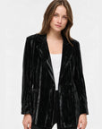 Minna velvet blazer