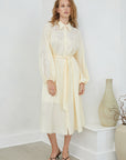 Mossy Shirt Dress - Cream