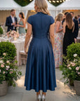 Nina navy dress