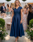 Nina navy dress