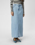 Ellen Long Denim Skirt