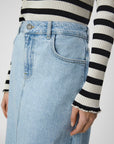 Ellen Long Denim Skirt