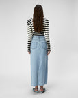 Ellen Long Denim Skirt