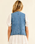 Oceanne Denim Waitcoat