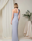 Knot One Shoulder BM - Crepe