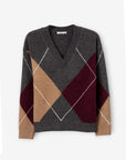 Preppy V Neck Sweater
