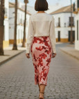 Pella Skirt - Spring Red