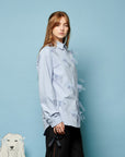 Penny Tulle Bow Shirt