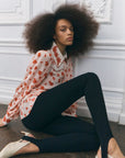 Vivienne shirt - Red Print