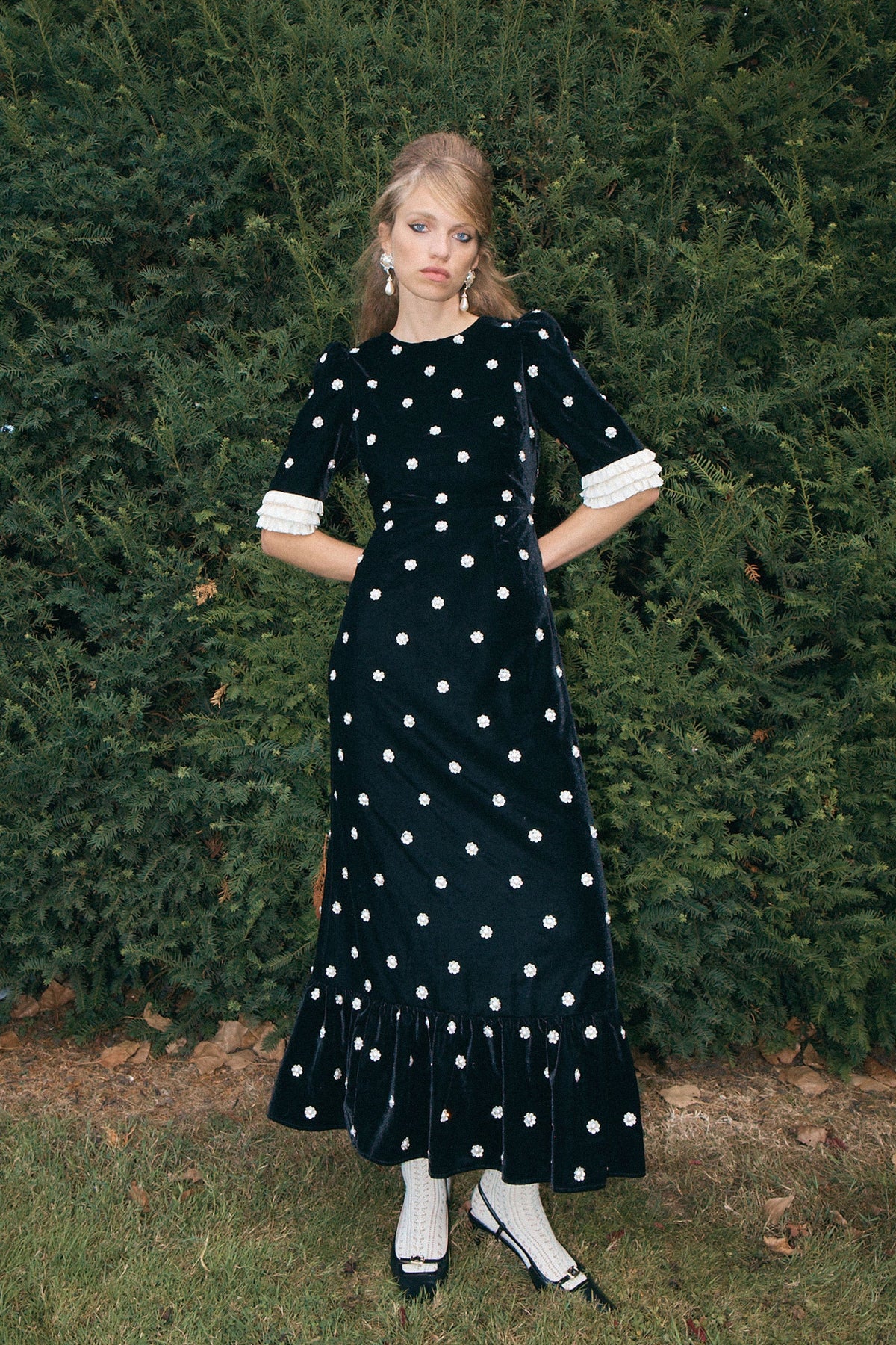 Milly velvet dress