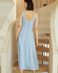 Ramon Midi Dress - Blue