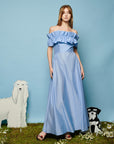 Riley Ruffle Maxi Dress