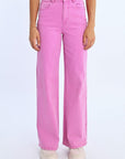 Rosalia Wide Leg Pants - Mauve