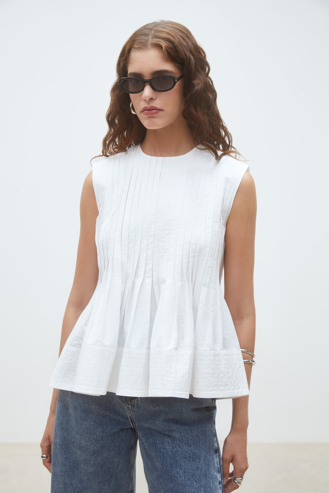 Cassie Blouse - White