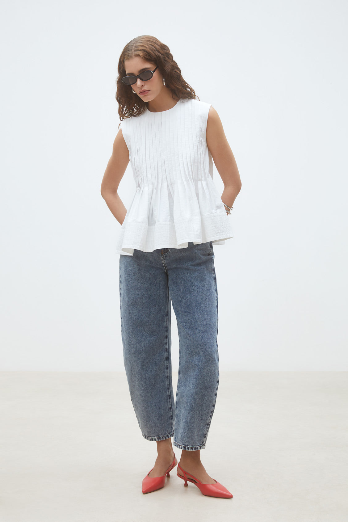 Cassie Blouse - White