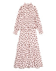 Illume Spot Maxi Dress - Pink