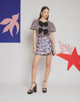 Vence Check Bow Top