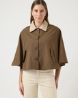 Maloma Short Trench Cape